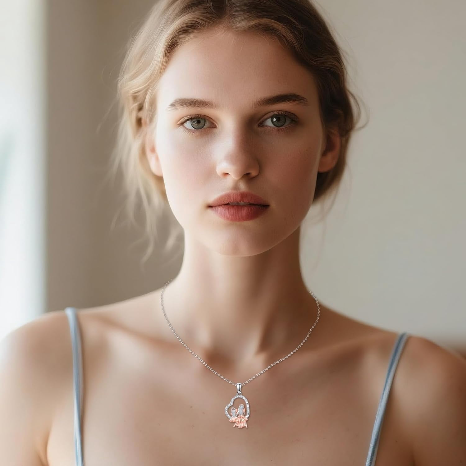 YAFEINI Mom Necklace for Women Sterling Silver mother necklace Mothers Day Birthday Jewelry Gifts for Mother Grandma 18"