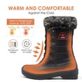 thumbnail image 4 of DREAM PAIRS Women Winter Mid Calf insulation Waterproof Faux Snow Boots, 4 of 5