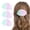 (Green), variant on 3 Pack Iridescent Mermaid Seashell Hair Claw Clips, Pastel Gradient Flat Duckbill Jaw Clips, Large Shell Shark Hair Barrettes(Blue)