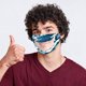 thumbnail image 2 of Face Protector Unisex Durabilidad Band reutilizable con comodidades de ventana transparente suministros al aire libre Suministros bucales Wraps Camuflaje D Inevent HA059619-04B, 2 of 5