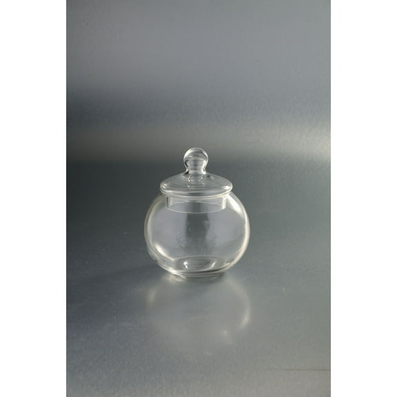 CC Home Furnishings 7" Candy Dish Jar with Finial Lid