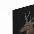 thumbnail image 2 of Luxe Metal Art 'Sika Deer' by Epic Portfolio Metal Wall Art, 12"x12", 2 of 9