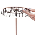 thumbnail image 5 of 23 Crochets Rotation Collier Présentoir Pendentif Bracelet Bijoux Stand Rack, 5 of 5