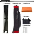 thumbnail image 6 of ABCCANOPY 10' x 10' Orange Outdoor Commercial Instant Shelter Metal Patio Pop-Up Canopy, 6 of 8