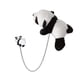 thumbnail image 1 of Broche de cadena de panda Pin desmontable de dibujos animados de animales duraderos para decoración de pajarita Zulema Broche de cadena de panda, 1 of 6