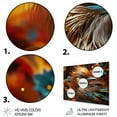 thumbnail image 3 of Designart "Birds Of Paradise landscape VII" Animals Metal Wall Decor, 3 of 5