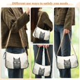 thumbnail image 5 of Monster Cat Houses TowersWomen Small Shoulder Bag Crossbody Tote Hobo Bags Purse Clutch Handbags with Chain Strap for Women, 5 of 7