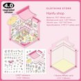 thumbnail image 1 of Cute Extra-large 3D Scenic Stickers, Cartoon Stress Relief Scene, Miniature High-Quality Creative Scenic Stickers, 1 of 2
