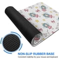 thumbnail image 6 of Long Mouse Pads for Desk,White Fairy Cat Pattern Desk Mats on Top Of Desks, Desk Mouse Pad Extra Large with 3mm Non-Slip Base and Stitched Edge for Gaming,Office,Work,Home 31.5"x11.8", 6 of 6