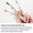 thumbnail image 6 of Microblading Eyebrow Pen,3D Waterproof Magic Eyebrow Pencil,4-Tip Eyebrow Pencil, Natural Makeup Long-Lasting Fine Stroke Magic Eyebrow Pencil, Black, 6 of 9