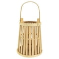 thumbnail image 1 of unbranded 1Ud Farol Colgante De Bambú Kaki Para De Bodas Y Eventos Calurosos, 1 of 7