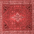thumbnail image 1 of Ahgly Company Indoor Square Persian Red Traditional Area Rugs, 4' Square, 1 of 4