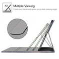 thumbnail image 4 of Multiple Angle Case for Samsung Galaxy Tab S6 10.5" 2019 (Model SM-T860/T865/T867), [Supports S Pen Wireless Charging] Portfolio Business Cover with Pocket Auto Sleep/Wake, 4 of 7