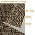 thumbnail image 6 of Garvee 2'x6' Kitchen Runner Rug Modern Farmhouse Rug Washable Rug Anti-Slip Bedroom Rugs for Laundry Room, Brown, 6 of 6