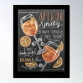 thumbnail image 2 of Aperol Spritz Poster Wall Art, Modern Wall Decor For Living Room Bedroom, 12x18 UNFRAMED, 2 of 3