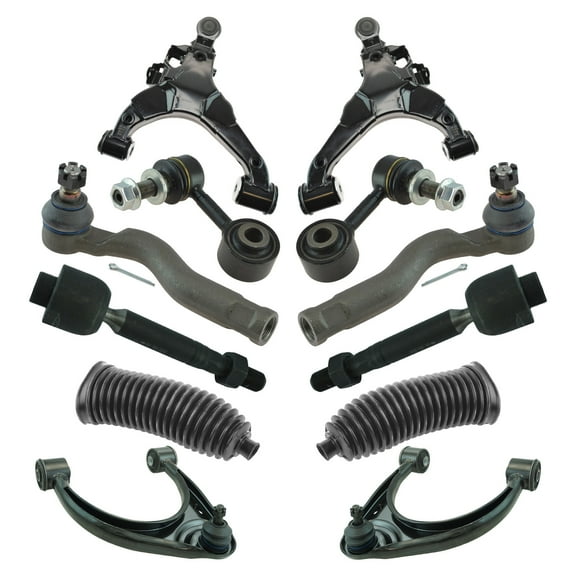 TRQ Front Steering & Suspension Kit Fits 2008-2019 Toyota Sequoia 07-19 Tundra PSA56598