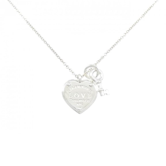Pre-Owned Tiffany Return to Love Heart Tag Key Necklace