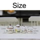 thumbnail image 2 of 4 piezas 1:12 casa de accesorios Mini de tarro de condimento Set casa de Decoración Cocina miniatura casa de, 2 of 6