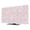 Blush Pink, White, Pink, variant on TV Cover Indoor, Botanical Rose Stretch TV Dust Cover Television Screen Protector, Vintage Navy Blue Floral Leaf Summer Farmhouse Elastic Display Covers, Monitor Slipcover for LED TVs 32 Inch