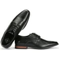 thumbnail image 2 of Gallery Seven Punctured Leather Oxford Dress Shoes for Men, 2 of 6