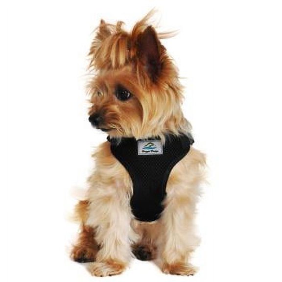 Wrap and Snap Choke Free Dog Harness - Black Large