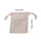 thumbnail image 5 of Bolsas de cordón para dibujar, bolsa de joyería de embalaje pequeño en blanco, adorno reutilizable para el hogar, bolsa de regalo de algodón Almacenamiento y organización del hogar 20*30cm Yuarrent HA061298-03B, 5 of 6