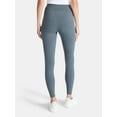 thumbnail image 5 of Time and Tru Women's High Rise Leggings, 27'' Inseam, 3-Pack, Sizes XS-XXXL, 5 of 10