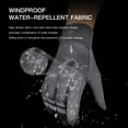thumbnail image 2 of LAICAIW Gants Imperméables pour Hommes et Femmes, Gants d'Hiver Chauds avec Doigts Sensibles, pour Cyclisme, Course, Conduite, 2 of 7