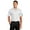 White/Grey, variant on Sport-Tek Active Textured Polo (ST695) Black/Grey, L
