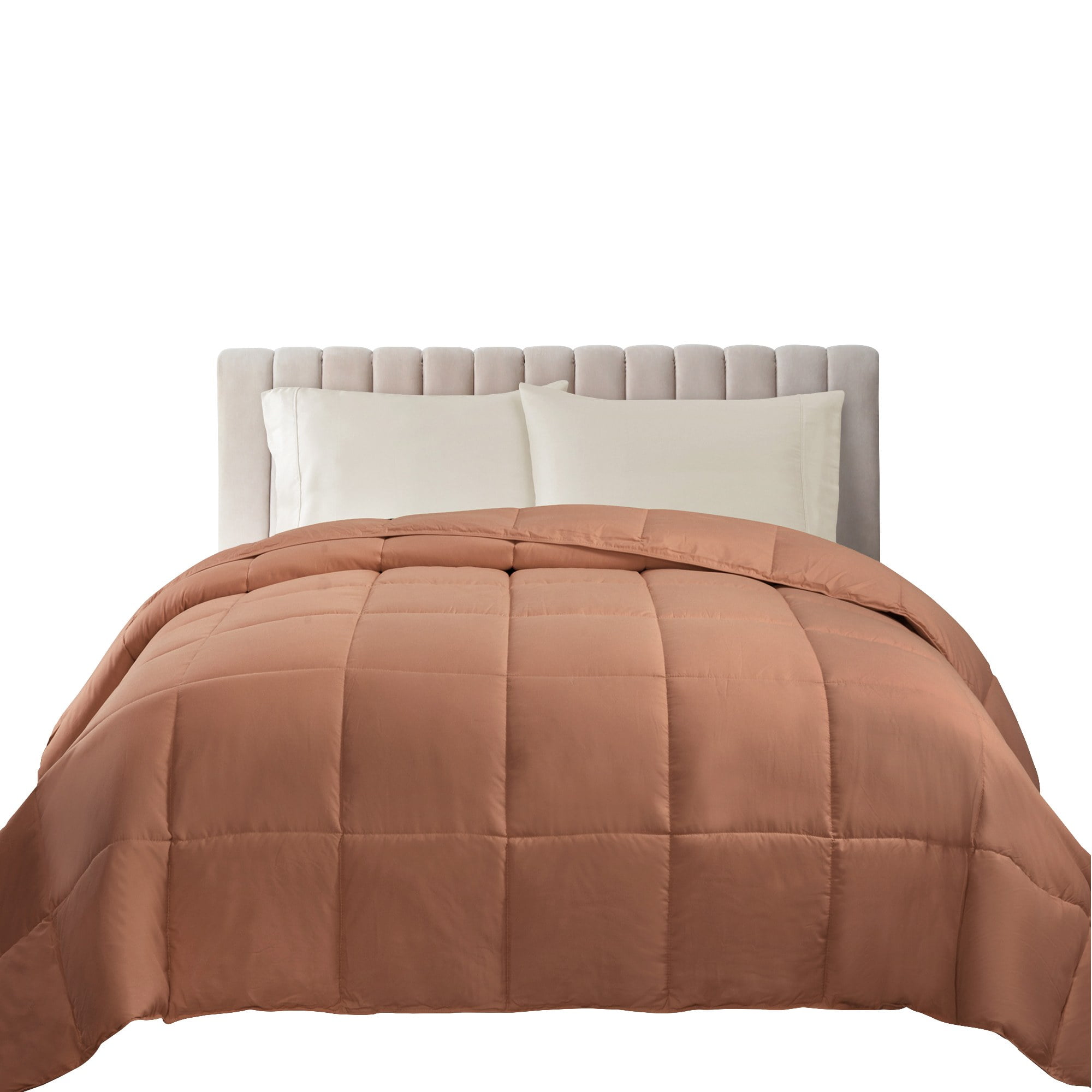 Superior Classic Reversible Comforter, Twin, Camel
