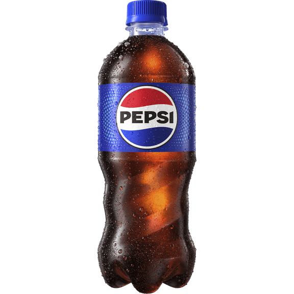 Pepsi Cola Soda Pop, 20 fl oz Bottle