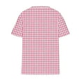 thumbnail image 4 of Blouses pour Femmes, T-shirt Décontracté à Manches Courtes Imprimé Col Rond Ample, 4 of 5