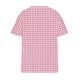 thumbnail image 3 of Camisetas Casuales de las Mujeres Largo Casual Impreso Cuello Redondo Suelto Top, Camiseta de Verano de Manga Corta, 3 of 5