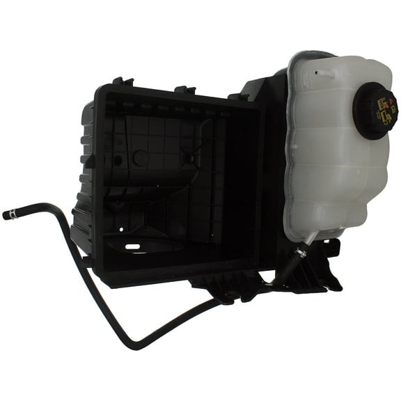 Dorman 603-275 Front Engine Coolant Reservoir for Specific Ford / Lincoln Models, Black; Clear Fits select: 2011-2014 FORD F150, 2015-2017 FORD EXPEDITION