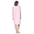 thumbnail image 5 of Casual Nights Women's Zipper Front House Dress Sleeveless Seersucker Housecoat Duster Lounger, 5 of 5
