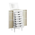 thumbnail image 2 of Powell Barjune Jewelry Armoire, White, 2 of 33