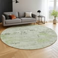 thumbnail image 6 of Addison Rugs Mayfield Premium Machine Washable Transitional Abstract Aloe Round Rug, 8' x 8', 6 of 6