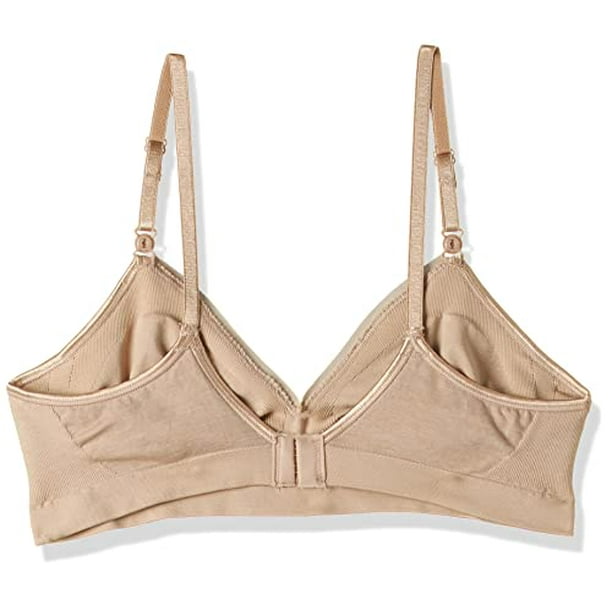Hanes Womens Wireless Supersoft Fabric Convertible Straps Bra Nude