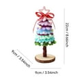 thumbnail image 3 of nTRIUQJ Exquisite Detailed Christmas Tree Desktop Ornament Illuminates Every Corner for a Warm Festive Holiday Season Companion C, 3 of 4