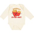thumbnail image 3 of Inktastic Hooray It's Fry-Day with Cute Fries Boys or Girls Long Sleeve Baby Bodysuit, 3 of 5