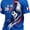B-Blue, variant on 2026 Men’s France Soccer Jerseys, French Patriotic Flag Print Short Sleeve Casual Soccer Fan Shirt, Game Day Casual Top T-Shirt with Plus Size Options