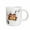White, variant on 3drose, Image of Pair of Retro Owls Reading, 11oz Magic Transforming Mug