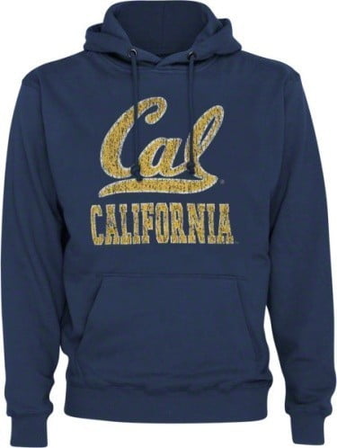 Navy NCAA California Golden Bears Mens Team Color Crewneck Sweatshirt X-Large