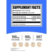 BulkSupplements Phenylethylamine HCl (PEA) Powder - 100 Grams (3.5 oz)