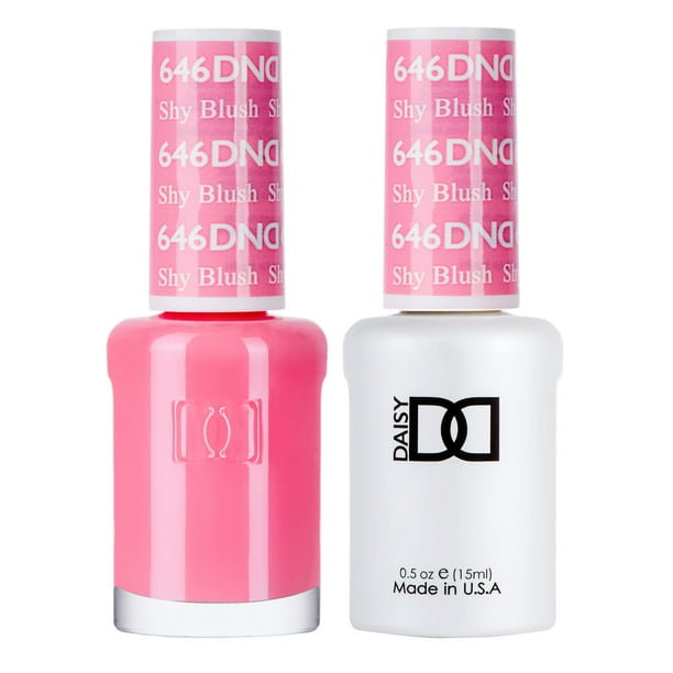 Set de esmaltes en gel DAISY DND Orange Collection 15 ml Shy Pink