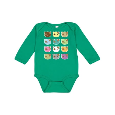 

Inktastic Funny Cat Lover Kitty Kitten Gift Baby Boy or Baby Girl Long Sleeve Bodysuit