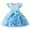 Blue, variant on Girl Dress Ruffle Tulle Toddler Dress Girls Summer Dresses Birthday Party Dresses Baby Girl Outfits 1-2 Years Girl Fashion
