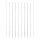 thumbnail image 1 of COMPUKAS 10Ud Suministros Para Abalorios Agujas Rectas De Acero Inoxidable Plateadas, 1 of 7