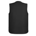 thumbnail image 6 of Toptie Unisex Essential Work Vest Supermarket Clerk Volunteer Vest-Black-3XL, 6 of 9