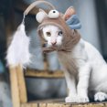 thumbnail image 4 of 2Pcs Chat Teasing Jouet Chat d'Intérieur Chat Teasing Baguette Chat Teaser Bâton Tête Portant Chat Jouet, 4 of 7